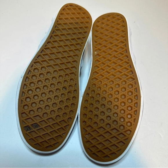 Vans classic slipon Perf leather shoe black size women’s 7 perforated 216 Box 25 - Picture 10 of 10